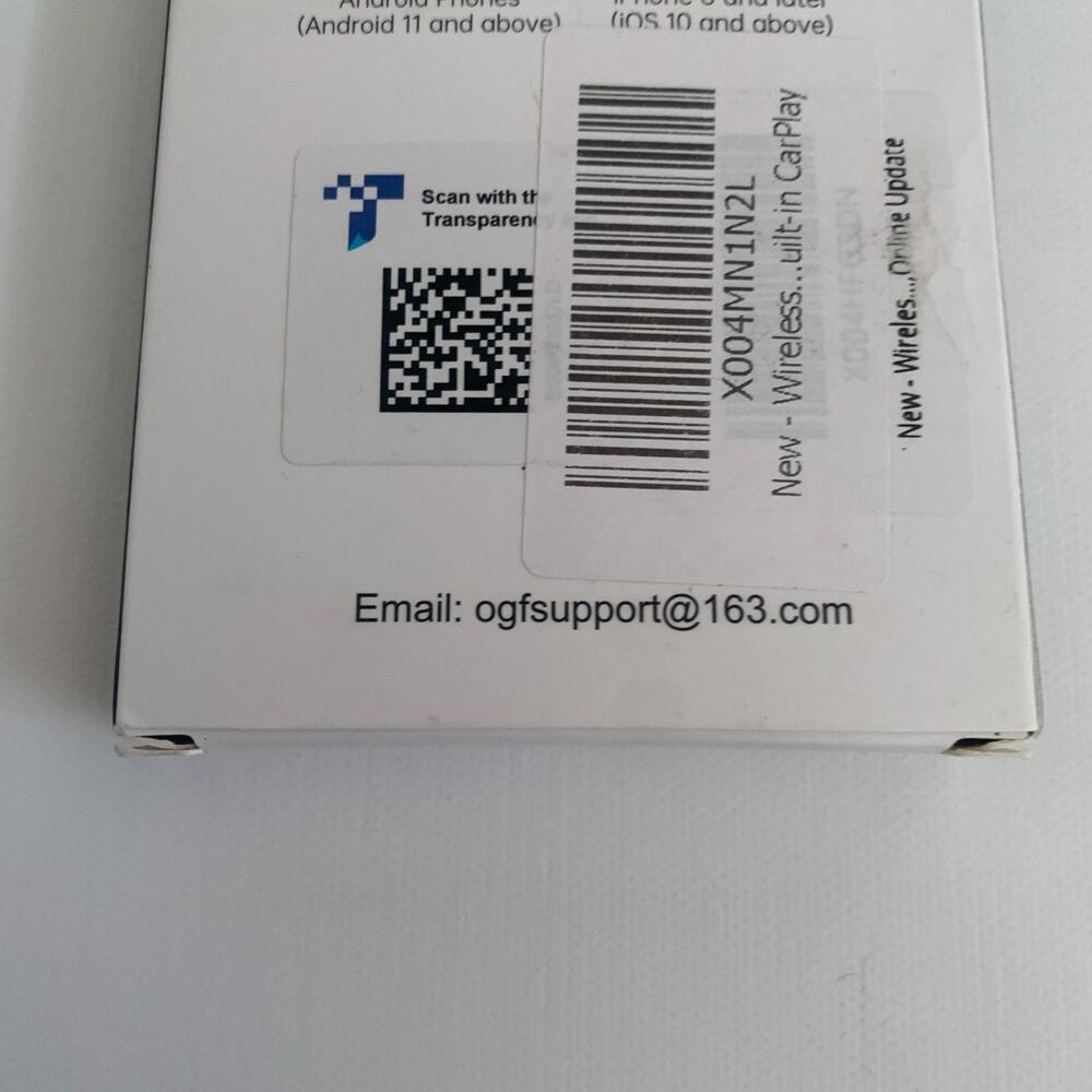 OGF High Speed Connection Wireless CarPlay Adapte Android 11+ And iPhone iOS 10+ - Picture 9 of 11